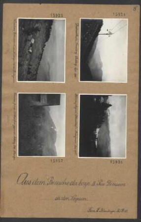 Blick auf Metzeral, Altmallkopf und Reichsgrenze