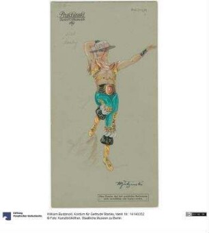 Kostüm für Gertrude Stanley