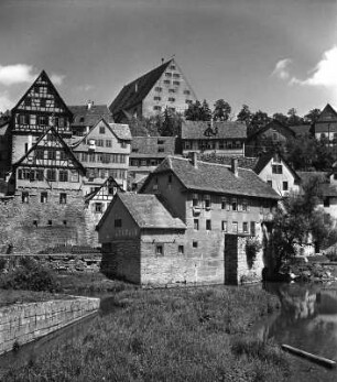 Schwäbisch Hall. Stadtteilansicht