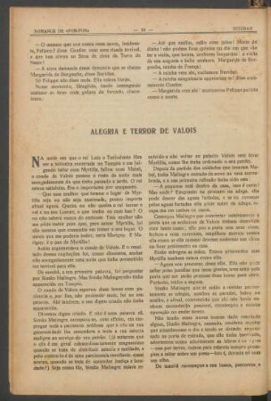 Alegria e terror de Valois