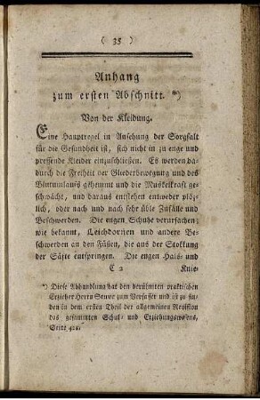 Anhang zum ersten Abschnitt.