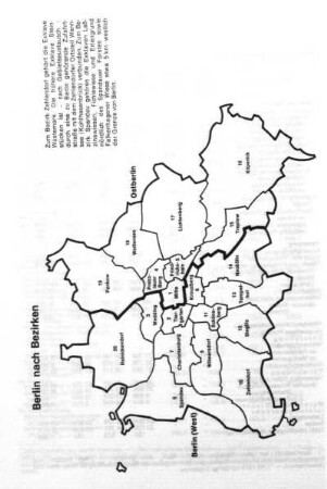 Karte: Berlin nach Bezirken