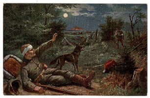 Völkerkrieg 1914/15 Nr. 3017: Noch rechtzeitig gefunden (Sanitätshund)