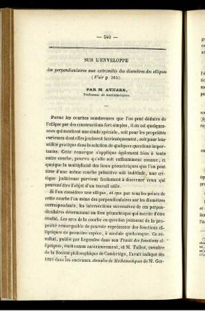 Sur l´enveloppe.