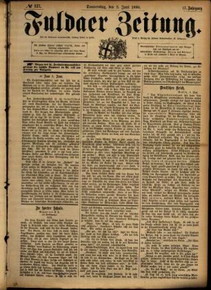Ausgabe vom Donnerstag, den 05. Juni 1890.