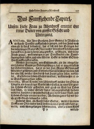 Das Funffzehende Capitel ...