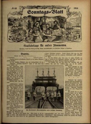 Ausgabe vom Sonntag, den 25. Oktober 1914.