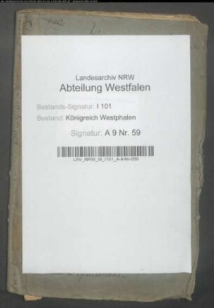 Verkauf des aufgehobenen Nonnenklosters Brede bei Brakel