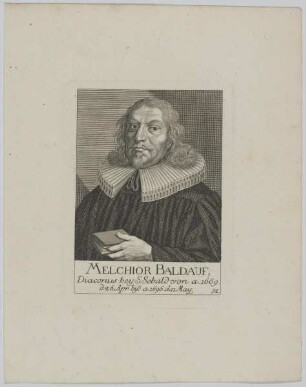 Bildnis des Melchior Baldauf