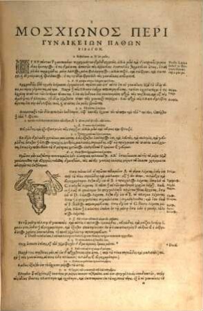 Gynaeciorvm Sive De Mvliervm Tvm Commvnibvs, Tvm Gravidarvm, Parientivm, Et Pverperarum Affectibvs & Morbis, Libri Graecorvm, Arabvm, Latinorvm Vetervm Et Recentivm Qvotqvot Extant