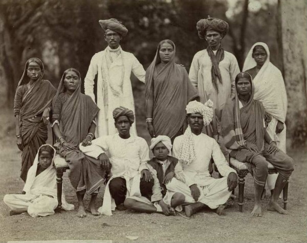 Gruppenportrtait, Hindu