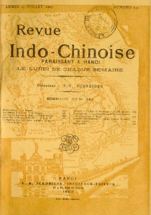 Lundi 27 Juillet 1903. Numéro 249