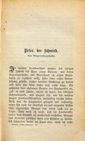 Ausgewählte Volkserzählungen, 4