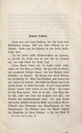 Auf der Höhe : Roman in acht Büchern, 3