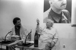 Brecht-Haus : Im Brecht-Haus: "Poesiealbum" mit Richard Pietrass und Heinz Kahlau