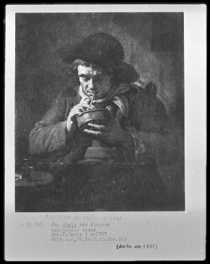 Rauchender Bauer