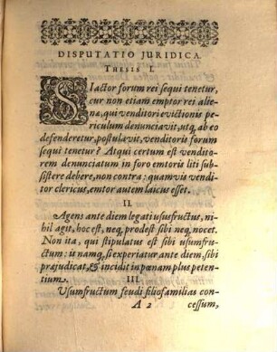 Theses miscellaneae, maximam partem ex iure civili depromptae