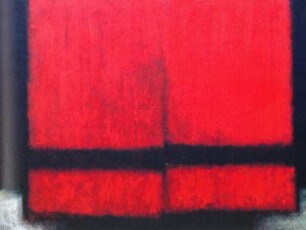 Vorhang - Cardinal Rot