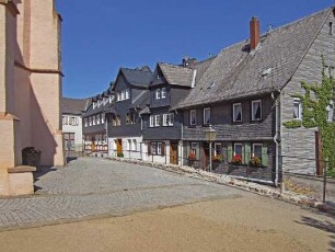 Ortsmitte / Kirchplatz Rauenthal; Eltville, Gesamtanlage