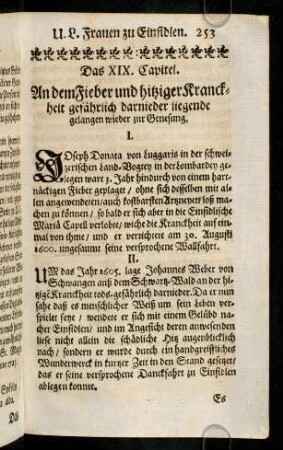 253-262, Capitel XIX