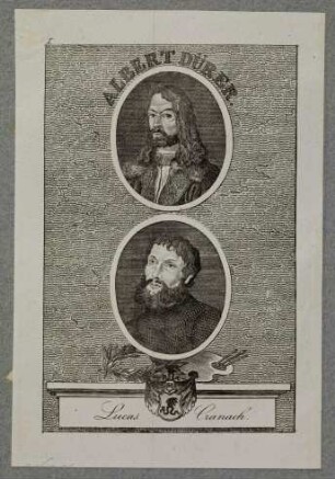 Bildnisse des Albrecht Dürer und des Martin Luther
