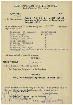 Bückle, Jakob