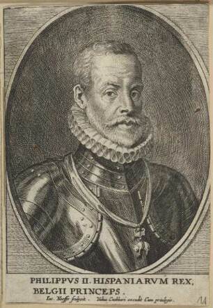 Bildnis des Philippvs II., König von Spanien
