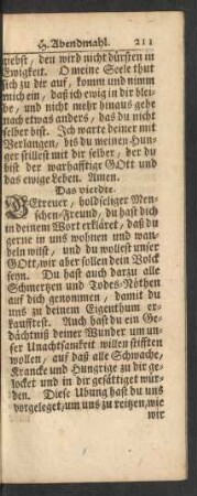 Das vierdte.