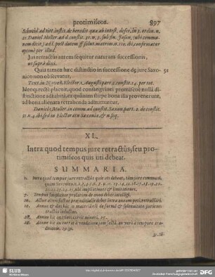 XL. Intra quod tempus iure retractus, seu protimiseos quis uti debeat