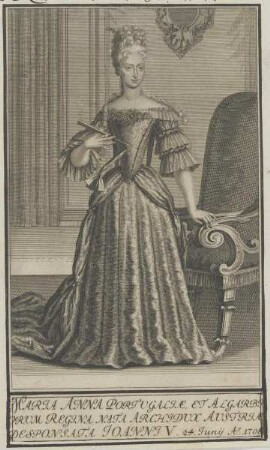 Bildnis der Maria Anna Josefa von Österreich