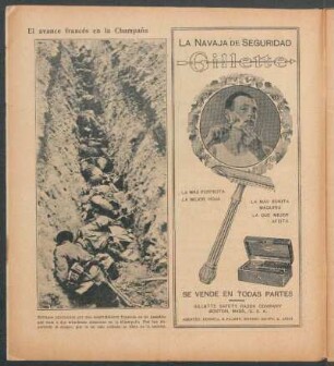 El avance francés en la Champaña - [Fotografía]