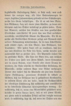 Dichterische Individualitäten