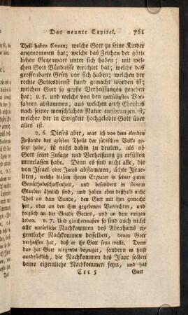 760-779, Das neunte Capitel - Das zehnte Capitel