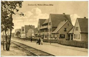 Lautawerk. Weber - Urban - Allee
