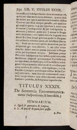 792-830, Titulus XXXIX.-XLI.