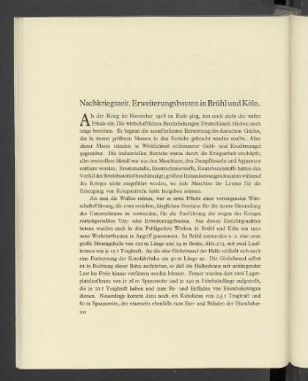 Nachkriegszeit. Erweiterungsbauten in Brühl und Köln.