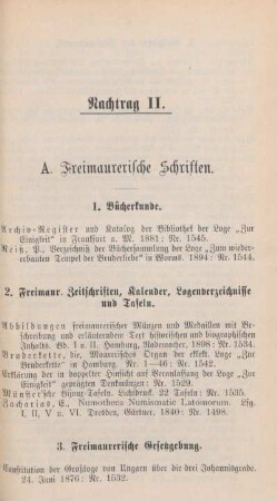1. Bücherkunde.