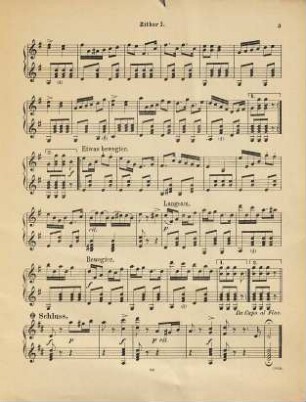 Immer fidel : Polka Mazurka für 2 Zithern u. Guitarre ; [mit unterlegtem Text] ; Op. 7