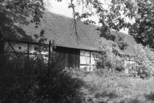 Ruhland. Herschenzmühle, Scheune