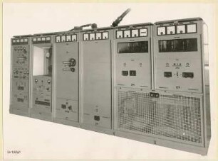 10-kW-UKW-Rundfunksender B Typ Nr. G 506, Schrank 1-6, Frontseite, Foto 1954