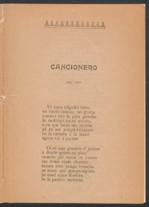 Cancionero