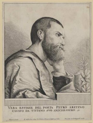 Bildnis des Petro Aretino