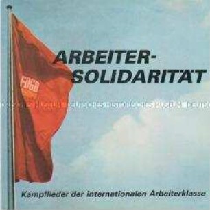 Musik der Arbeiterbewegung, Plattenhülle
