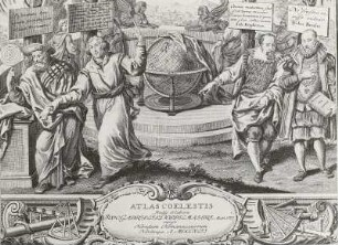 Joh. Gabriel Doppelmaier: Atlas coelestis (Himmelsatlas) : Bildnisse von Astronomen