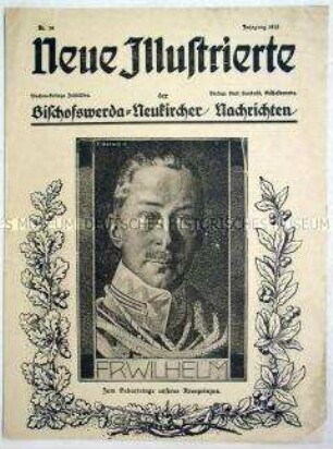 Wochenbeilage "Neue Illustrierte" der "Bischofswerda- Neukircher Nachrichten" zum Geburtstag des Kronprinzen