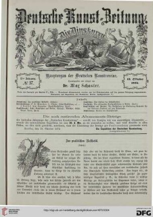 Nr. 37 (13. Oktober 1872)