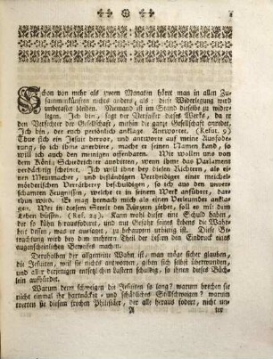 Zusage auf die Ausfoderung eines Schriftstellers durch ein Büchlein, dessen Titel: Widerlegung der Schutzschriften für die Jesuiten : Aus dem Französischen zu Avignon gedruckten in das Welsche, und aus diesem in das Deutsche übersetzt