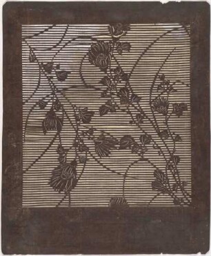 Katagami - Chrysanthemen