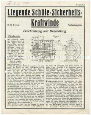 Sicherheits-Kraftwinde
