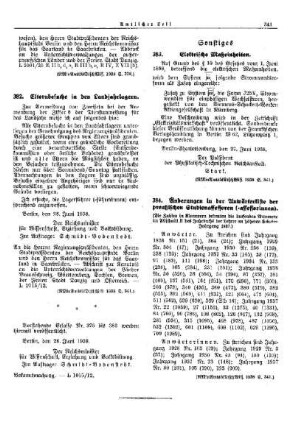 Änderungen in der Anwärterliste der preußischen Studienassessoren (-assessorinnen) : [Sonstiges] ; [Amtliche Erlasse] ; [Amtlicher Teil]